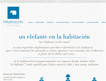 Tablet Screenshot of lahabitacionpsicologia.com